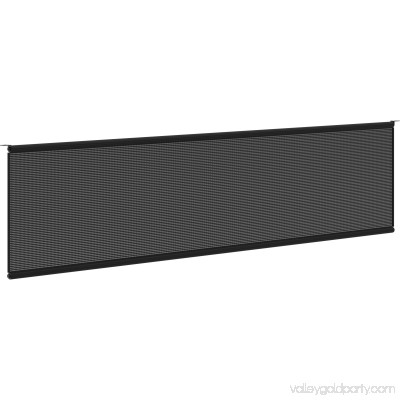 basyx Multipurpose Table Modesty Panel, 49w x 5/8d x 10h, Black 556124861